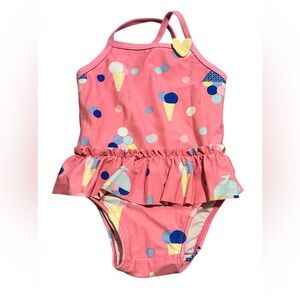 Hanna Andersson One Piece Ice Cream Swimsuit size 60 (3-6 month)